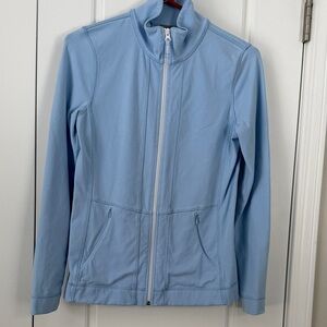 Talbots Soft Blue Casual Jacket